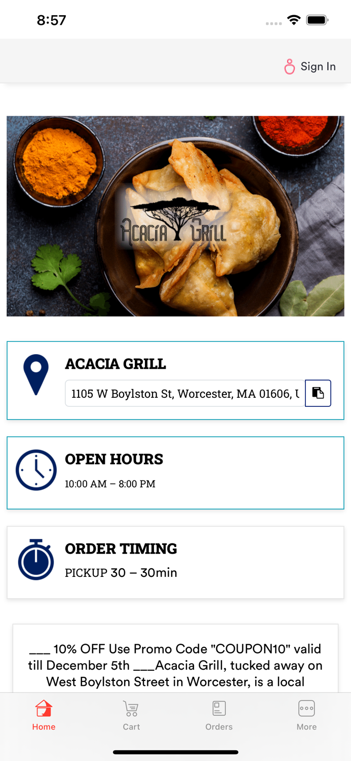 Acacia Grill