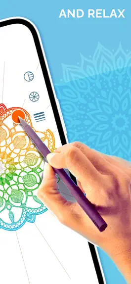 Game screenshot Mandala Coloring: Drawing Book apk