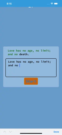 Game screenshot Typing Practice for screens hack