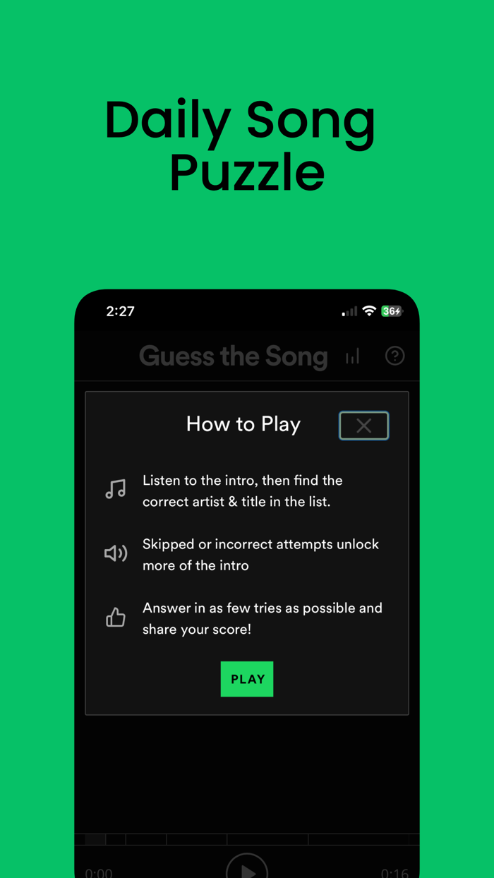Heard?  Song Guess  Daily