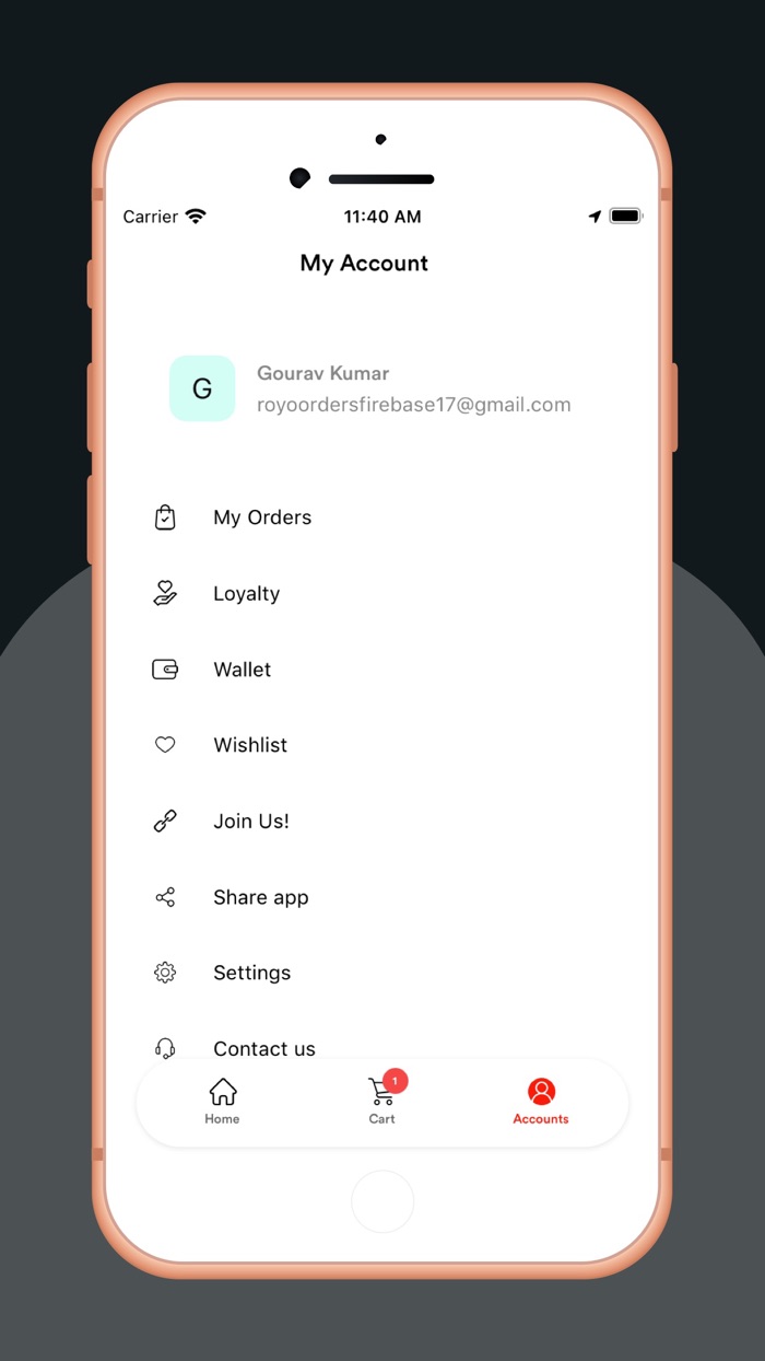 HomeTownDelivery App