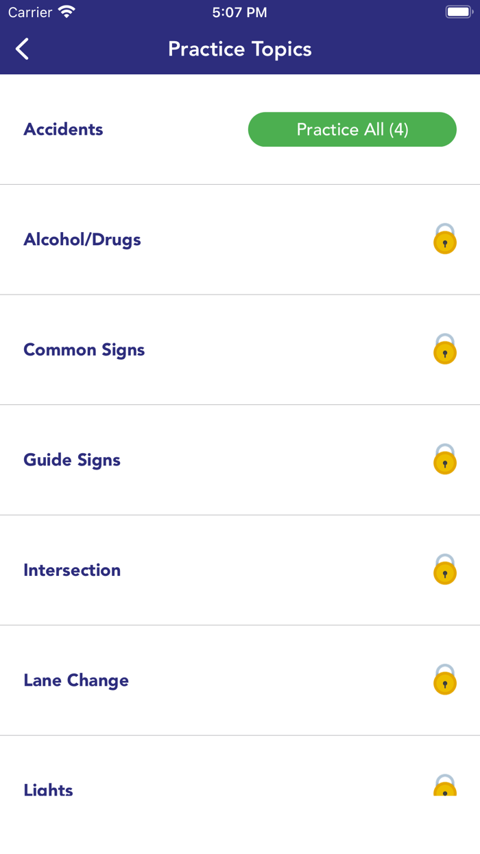 Indiana Driving Test - DMV