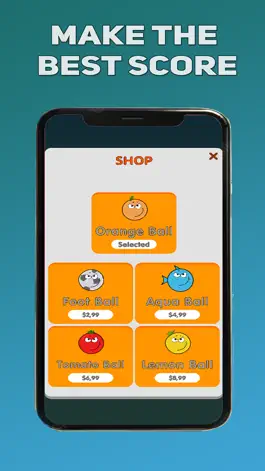 Game screenshot Flappy Orange Ball apk