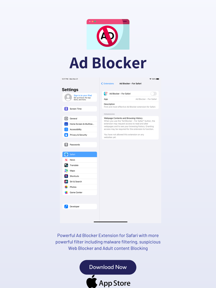 Ad Blocker - By Clint
