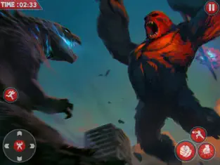 Catturare 2 Kaiju GodzillaMonstruo Gigante iphone
