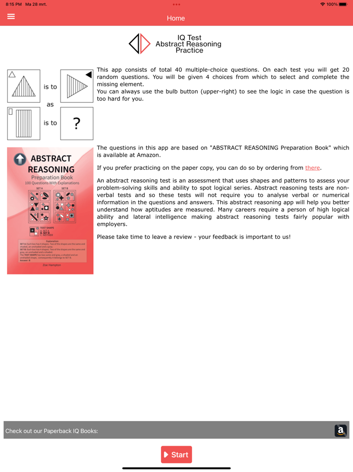 Abstract Reasoning Test Pro