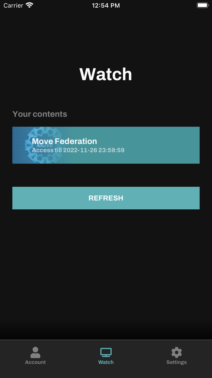 Move Federation Player