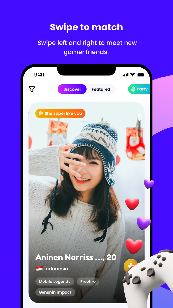 LegendTeam Match, Play, Party