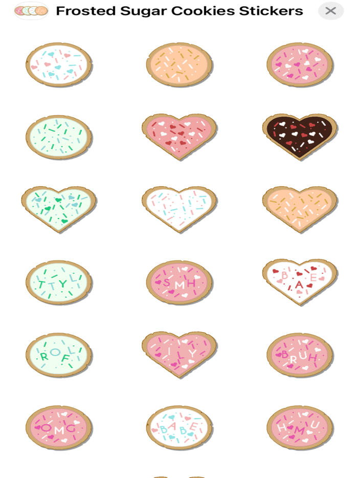 Frosted Sugar Cookies