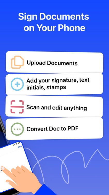 Scan Fill & Sign PDF Documents