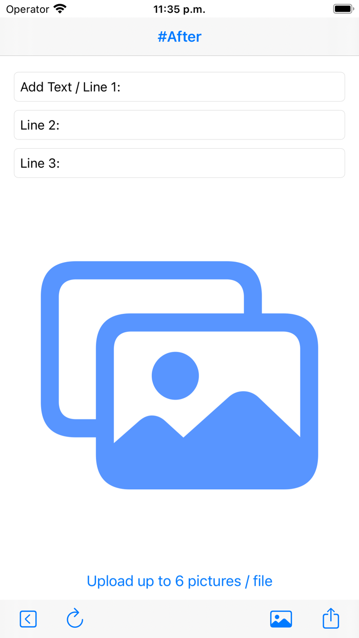 Before  After Save or Print