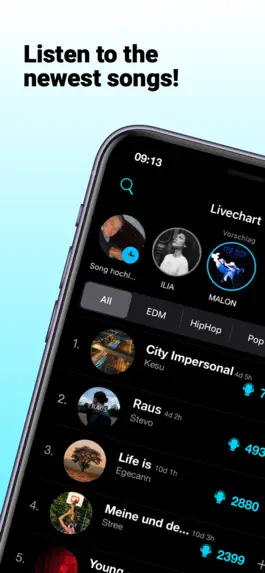 Game screenshot Livechart - Live Music Charts mod apk