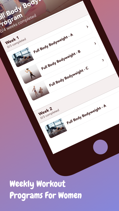 Workout Routine for Women screenshot 2