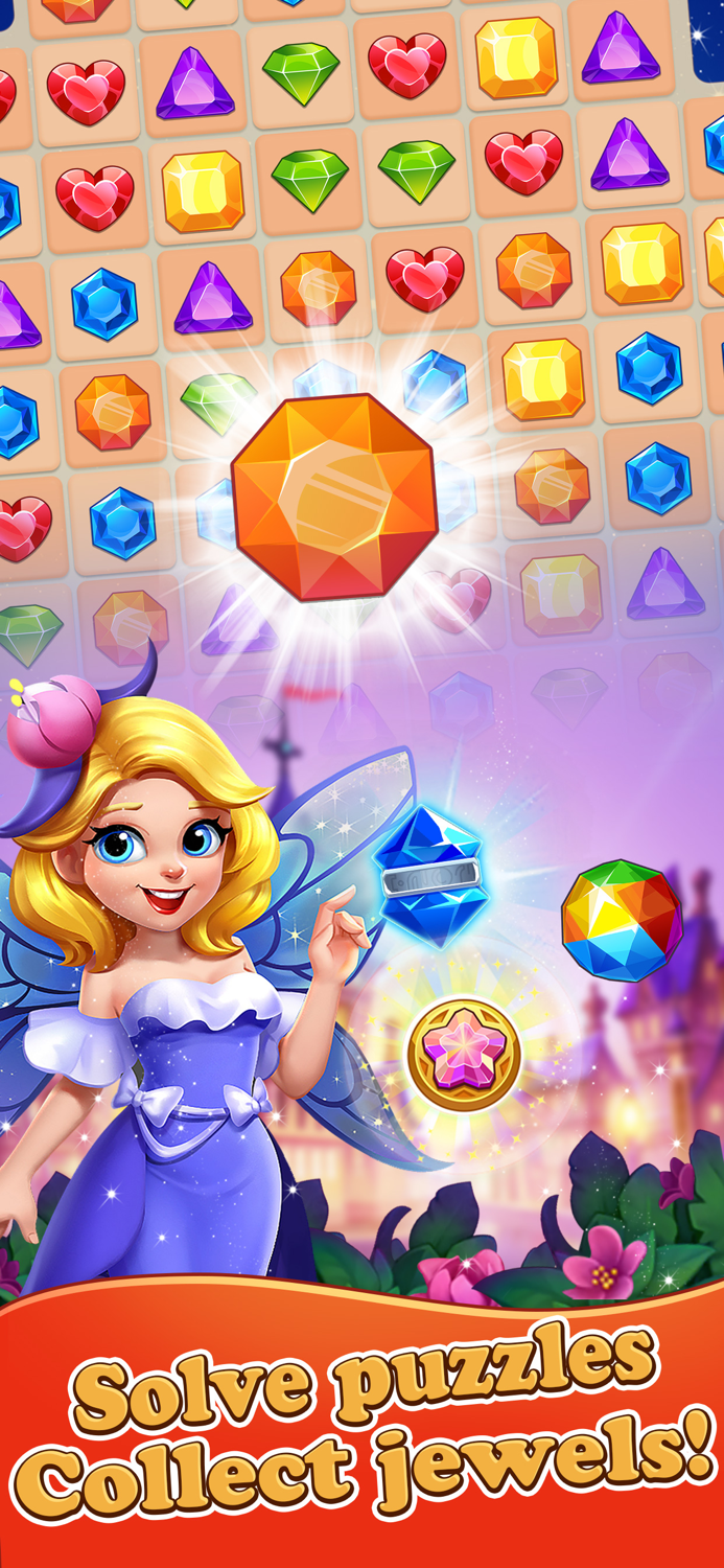 Jewels Magic  Match 3 Game