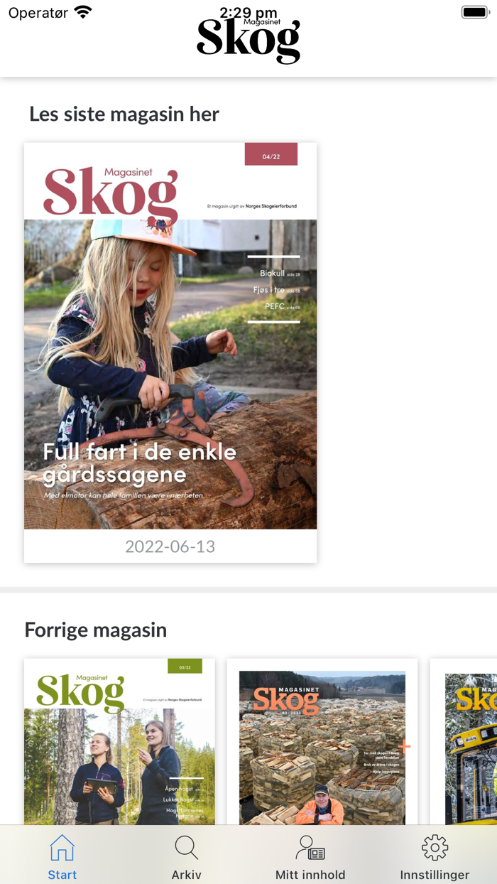 Magasinet Skog