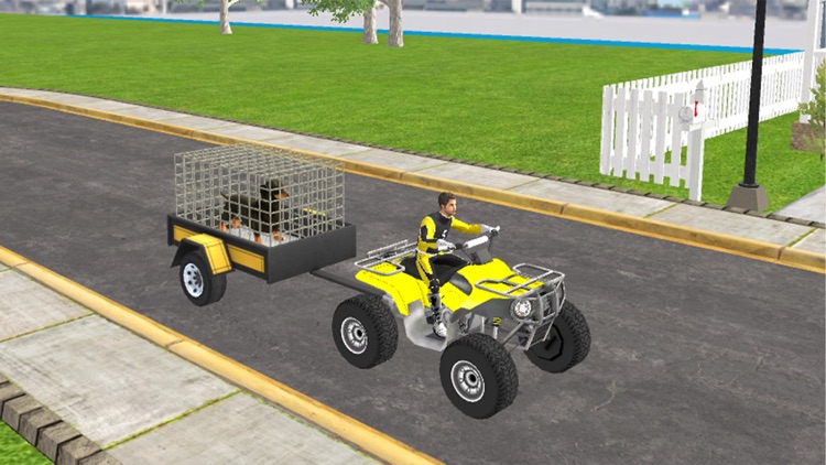 Pet Dog ATV Cargo Transport screenshot-5