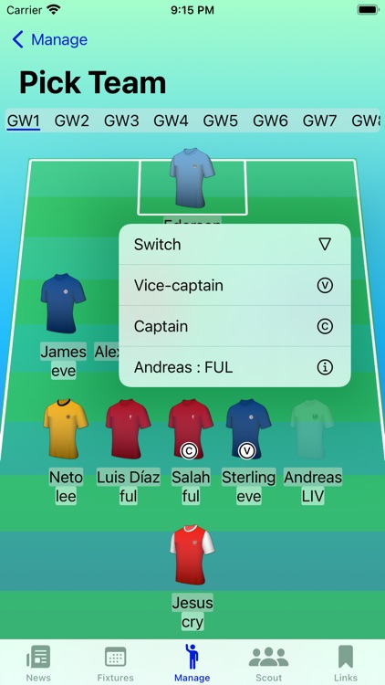 FPL Fantasy Football Manager