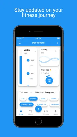 Game screenshot TrackFIT: Plan Workouts & Diet apk