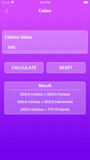 easy temperature calculate iphone screenshot 3