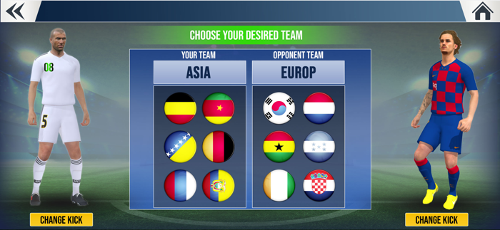 Football Striker Offline Games