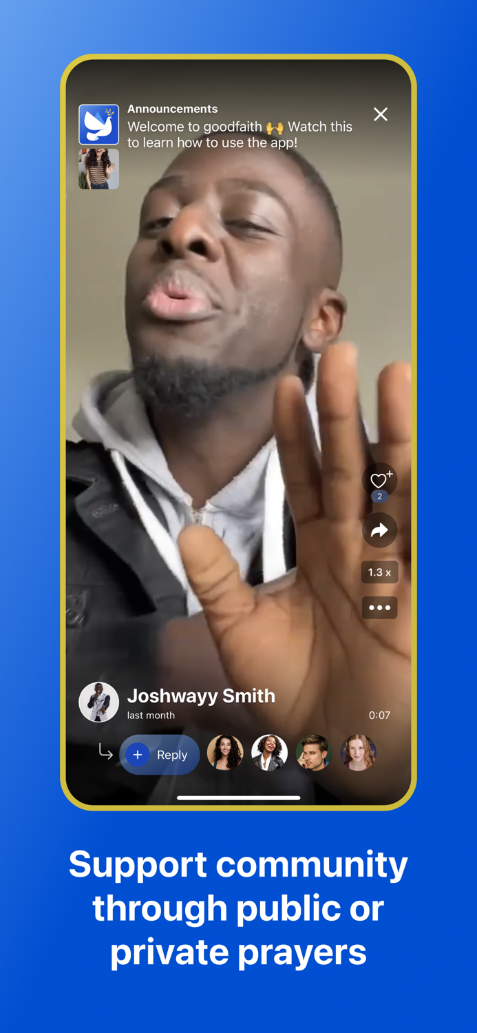 goodfaith video conversations