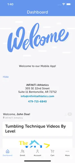 Game screenshot iNFiNiTi Athletics mod apk