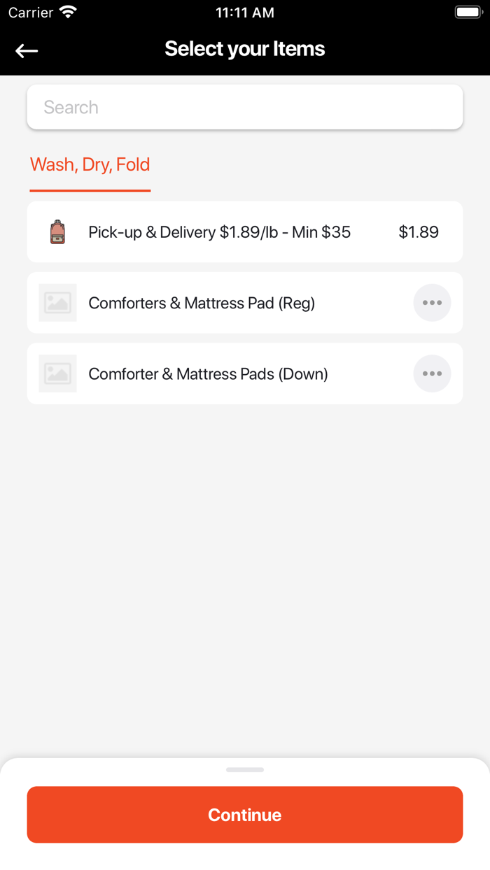 Speed Queen Laundry Delivery