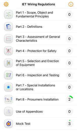 Game screenshot IET Wiring Regulations 2022 LT apk