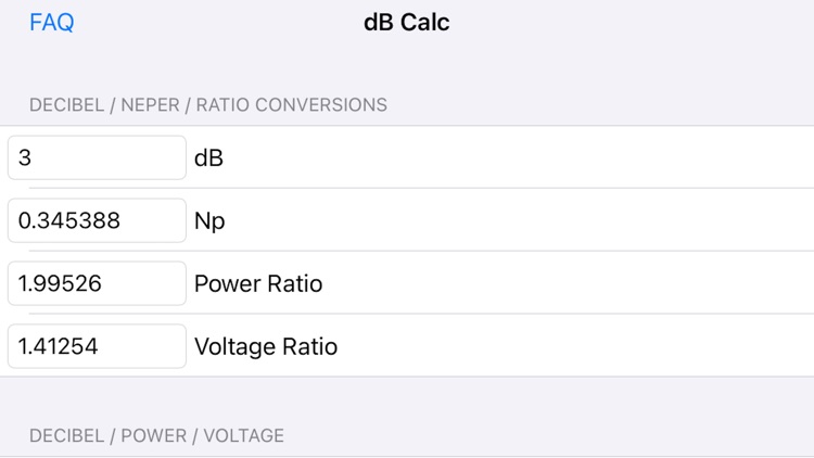 dB Calc