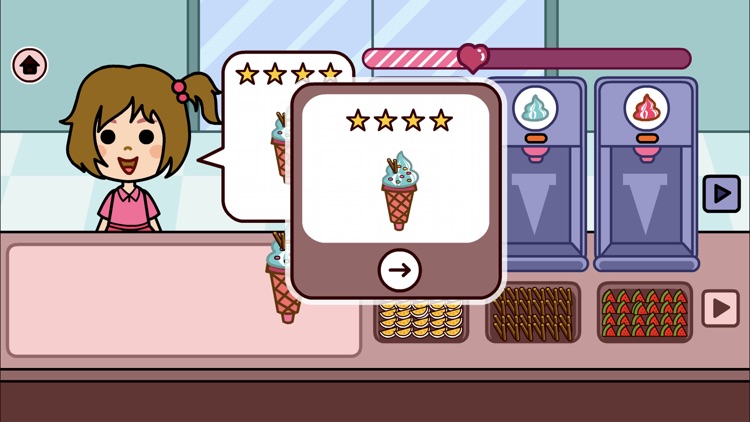 Ice cream Shop - girl games