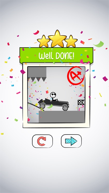 Draw Bridge Stickman Car Game screenshot-4