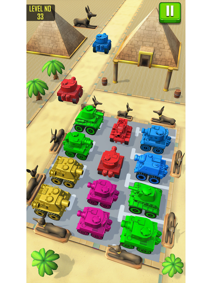 Airplane parking jam