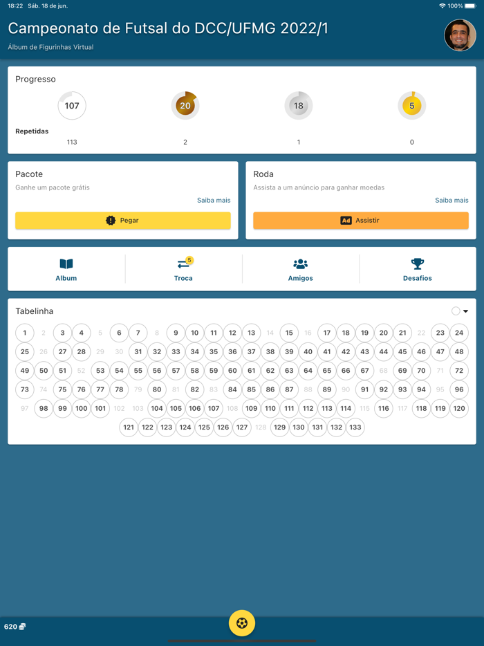 Camp. Futsal DCC/UFMG 2022/1