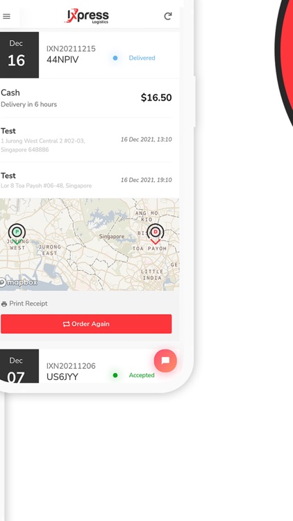 Ixpress – Singapore Courier screenshot-5
