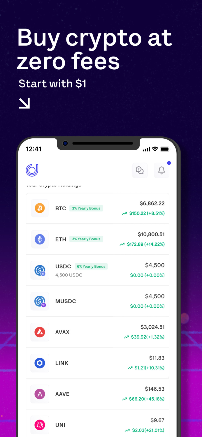 Juno - Buy Bitcoin, 0 Fees