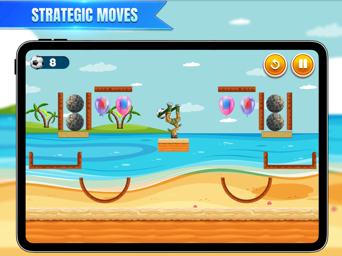 Bottle Shooter Sling Shot Game