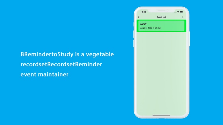 BRemindertoStudy