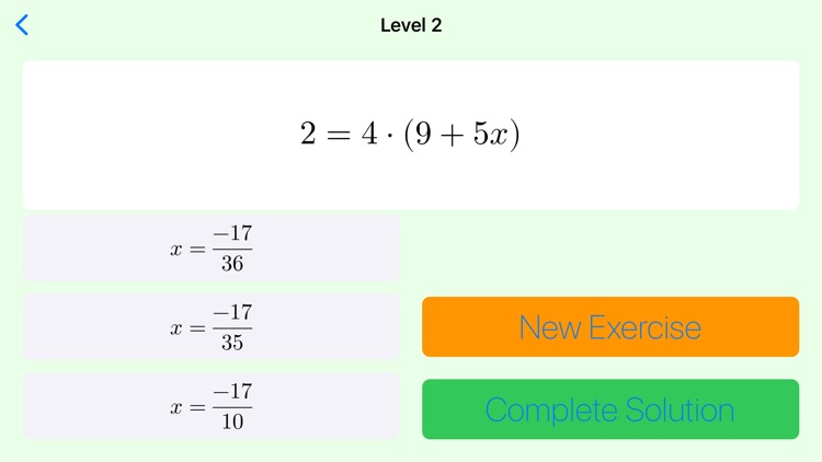 Linear Equations Tutor screenshot-6