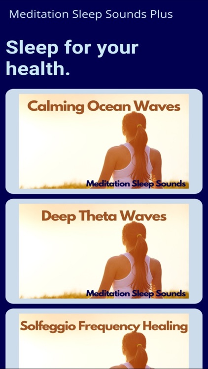 Meditation Sleep Sounds Plus