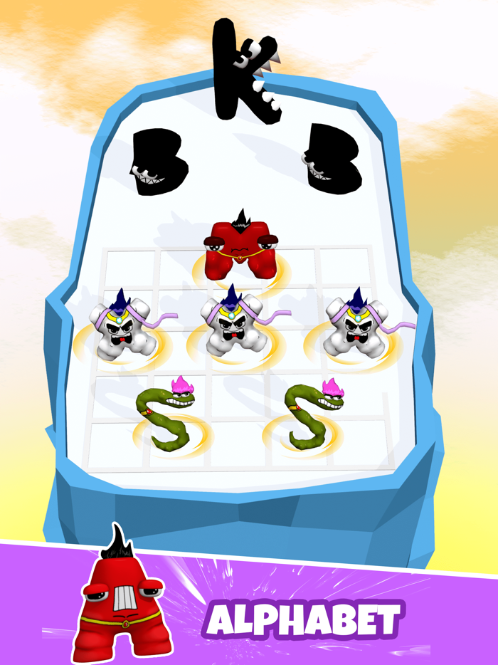 Merge Super Alphabet Vs F Lore