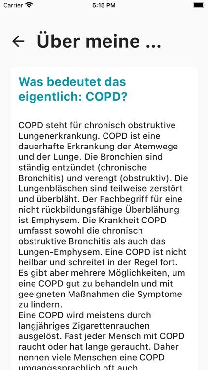 Aktiv mit COPD screenshot-5