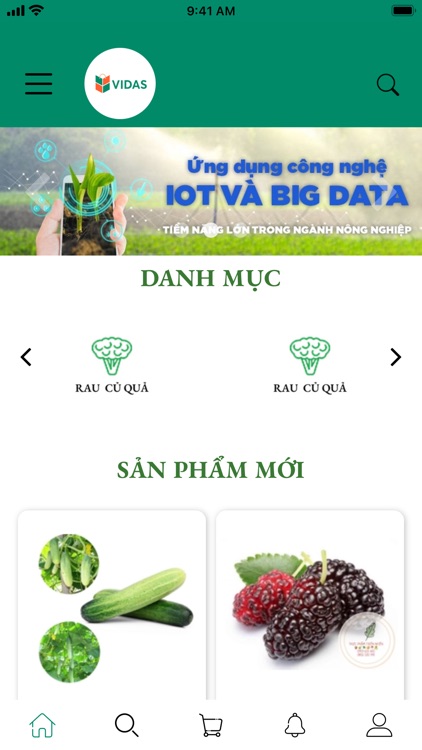 Sàn TMĐT Nông nghiệp số VIDAS