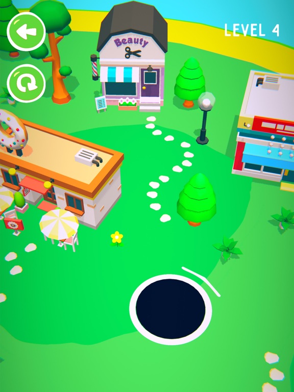 Baby hole kids eating games io screenshot 2