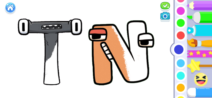 Alphabet Lore  Coloring Book