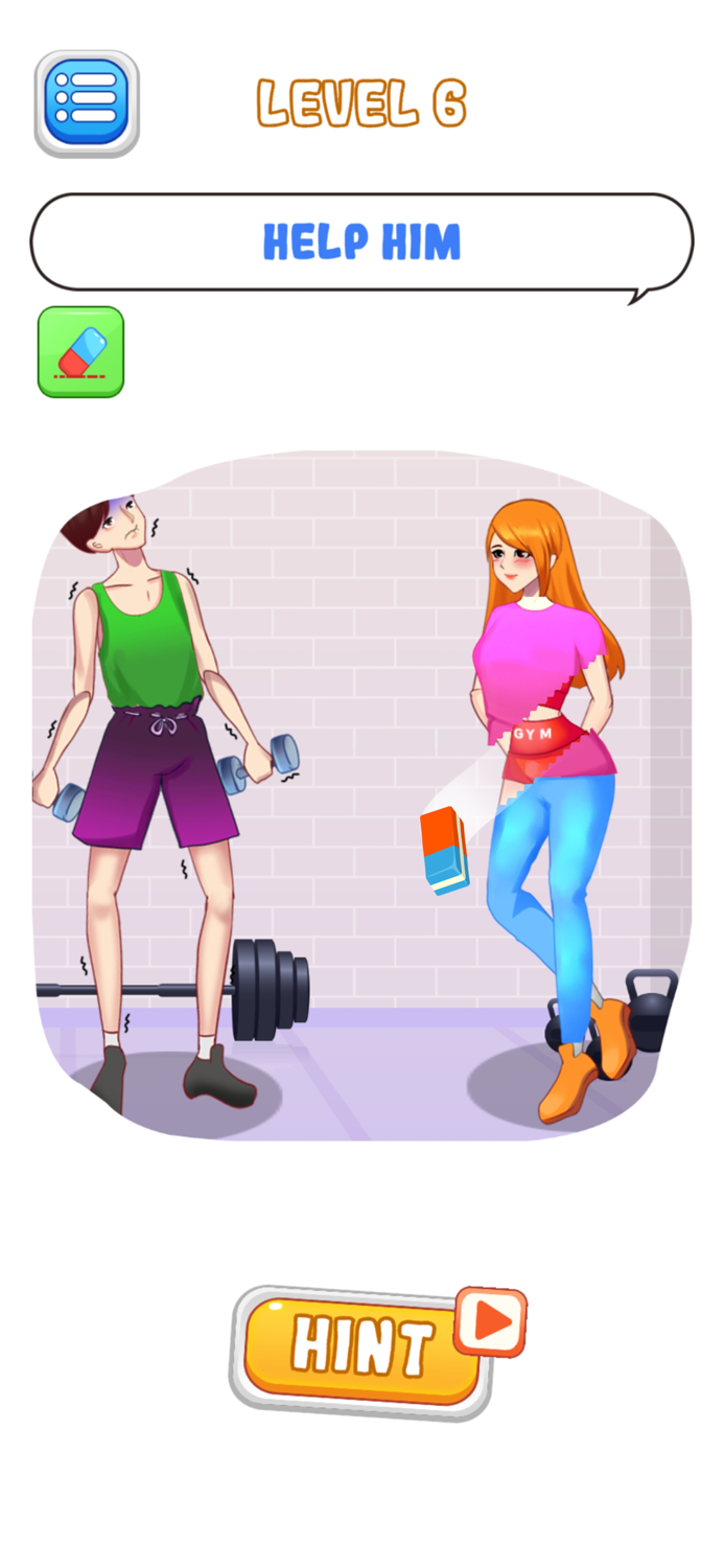 Naughty Quiz Brain DOP Puzzle