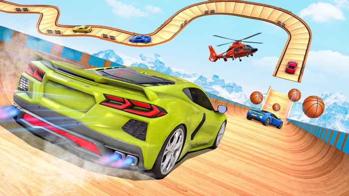 Super Hero Car Stunt GT Racing