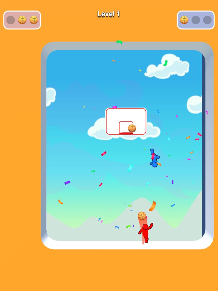 Basket Guys 3D - Colors Battle