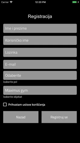 Game screenshot Maximus gym apk