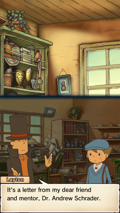 Layton: Diabolical Box in HD Screenshots