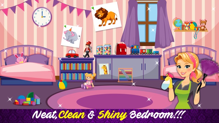 Barbie House Cleaning Game 3D screenshot-5